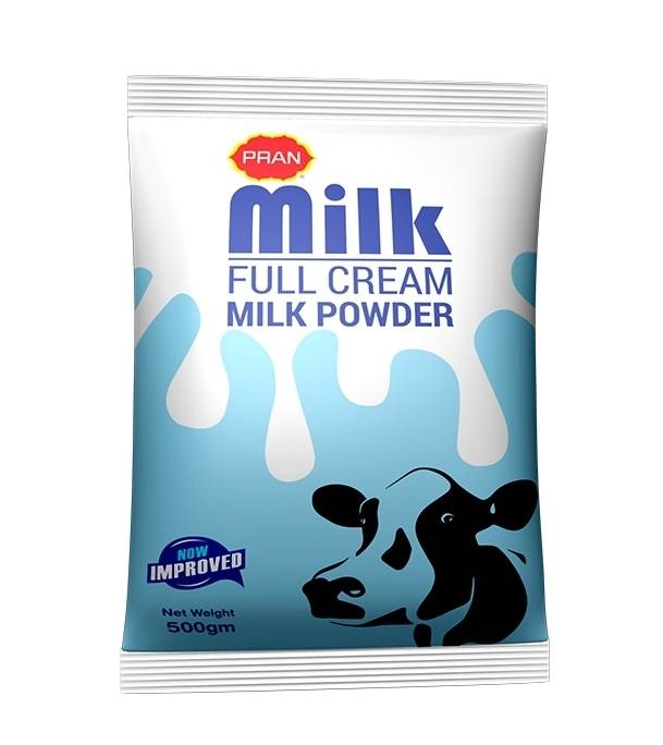 PRAN Full Cream Milk Powder 500 gm